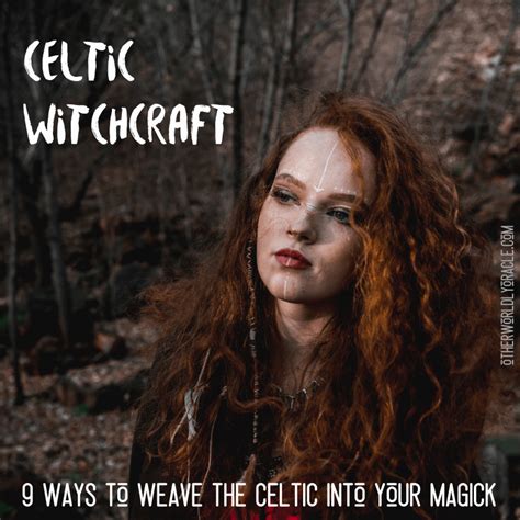 Discuss the attributes of a celtic witch